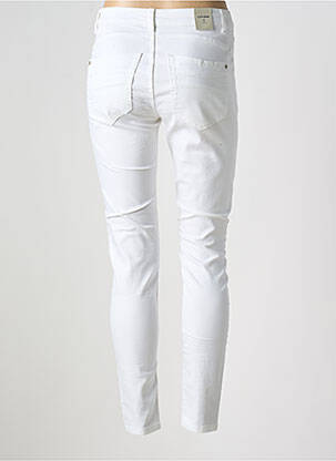 Blugi skinny talie înaltă talie înaltă alb CREAM femeie