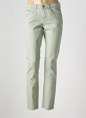 Blugi cu croială slim verde CREAM femeie