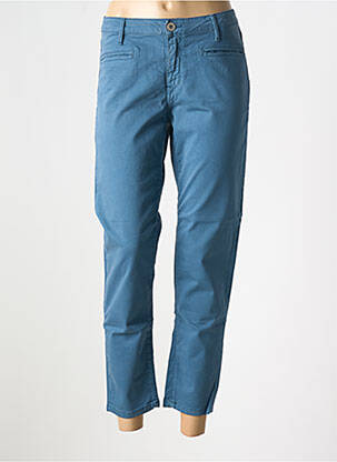 Blugi cu croială slim elasticitate mărime normală albastru DENIM STUDIO femeie