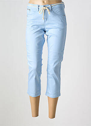 Pantalon trei sferturi albastru CREAM femeie