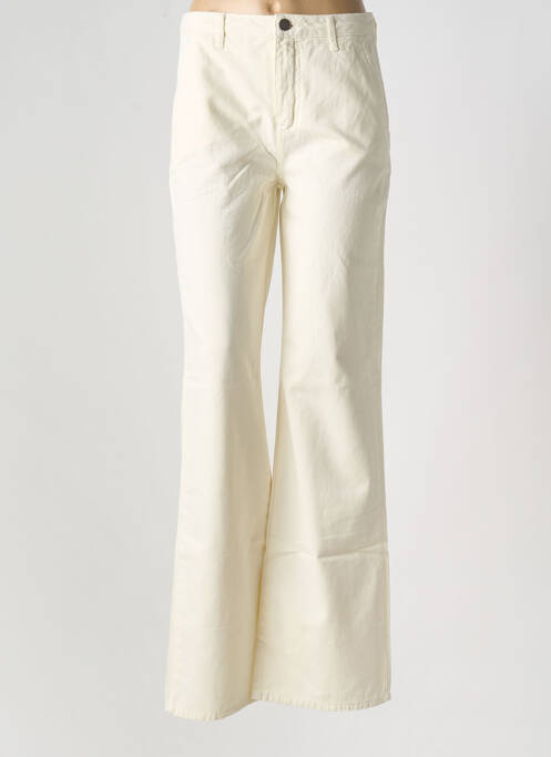 Blugi bootcut bej YAYA femeie