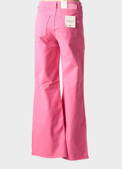 Blugi cu croială largă roz FABIENNE CHAPOT femeie