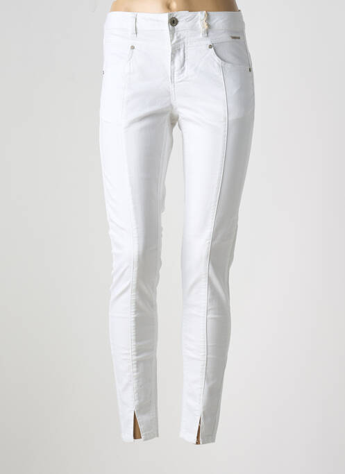 Blugi skinny alb CREAM femeie