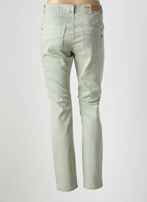 Blugi cu croială slim verde CREAM femeie