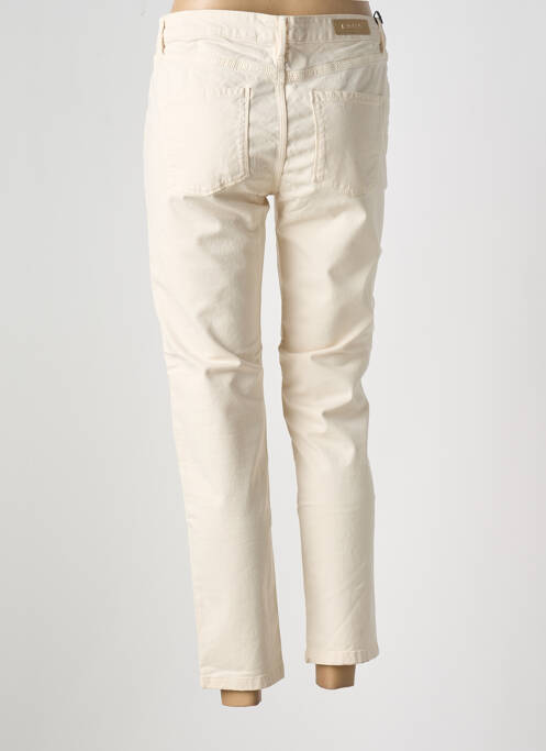 Blugi cu croială slim bej DENIM STUDIO femeie