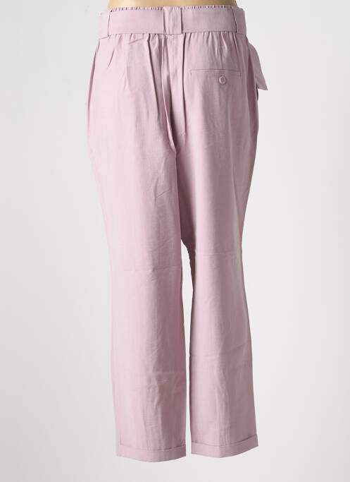 Pantalon drept violet YAYA femeie