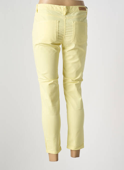 Blugi cu croială slim galben DENIM STUDIO femeie