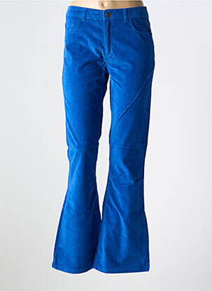 Pantalon evazat albastru FABIENNE CHAPOT femeie