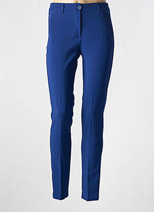Pantalon slim buzunare albastru KOCCA femeie
