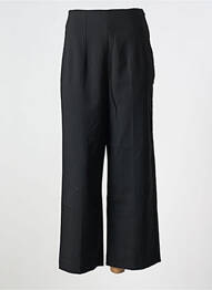 Pantalon drept croială dreaptă negru IDANO femme