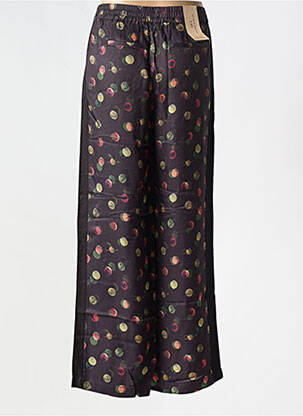 Pantalon drept talie cu cleme negru SCOTCH & SODA femeie