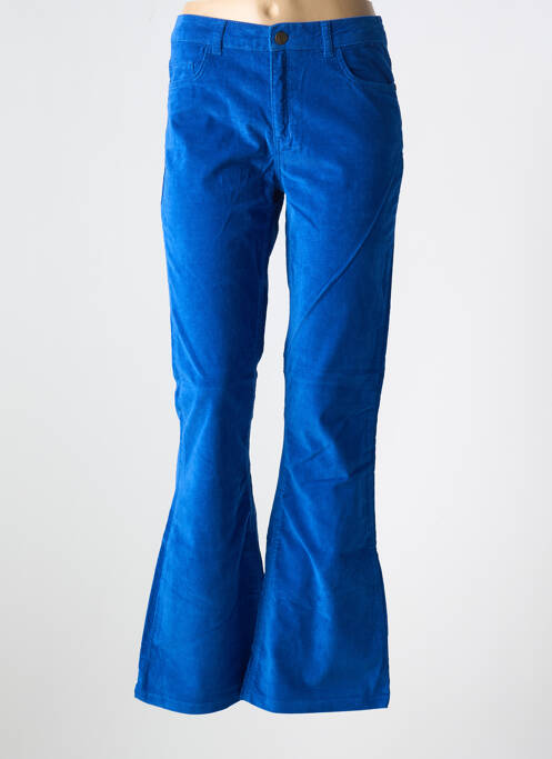 Pantalon evazat albastru FABIENNE CHAPOT femeie