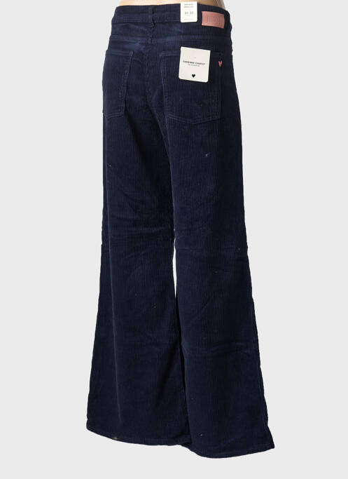 Pantalon evazat albastru FABIENNE CHAPOT femeie