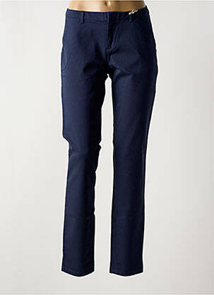 Pantalon chino talie joasă talie joasă albastru SCOTCH & SODA femeie