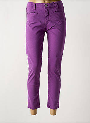 Blugi cu croială slim violet DENIM STUDIO femeie