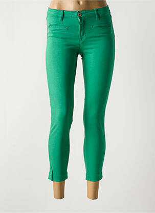 Blugi skinny verde DENIM STUDIO femeie