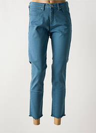 Blugi cu croială slim elasticitate mărime normală albastru DENIM STUDIO femeie