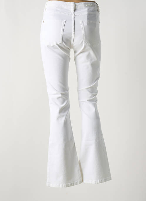 Blugi bootcut alb DENIM STUDIO femeie