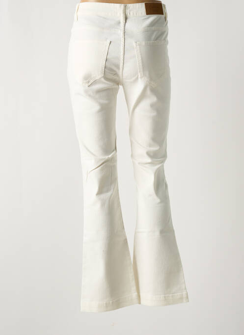 Blugi bootcut talie înaltă talie înaltă bej MADEMOISELLE FANI femme