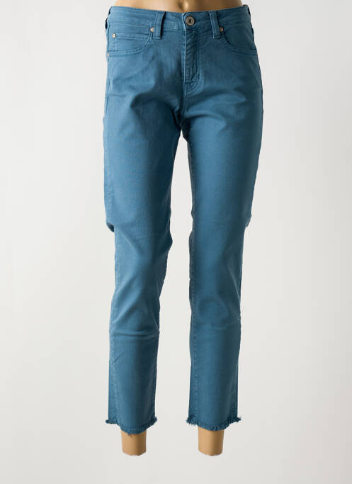 Blugi cu croială slim albastru DENIM STUDIO femeie