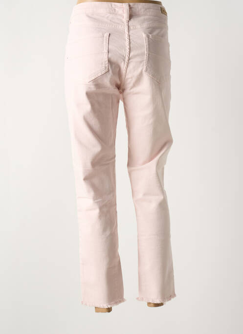 Blugi cu croială slim roz DENIM STUDIO femeie