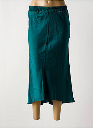 Fustă lungă verde ANGE femeie