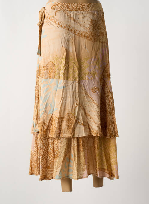 Fustă lungă bej YAYA femeie