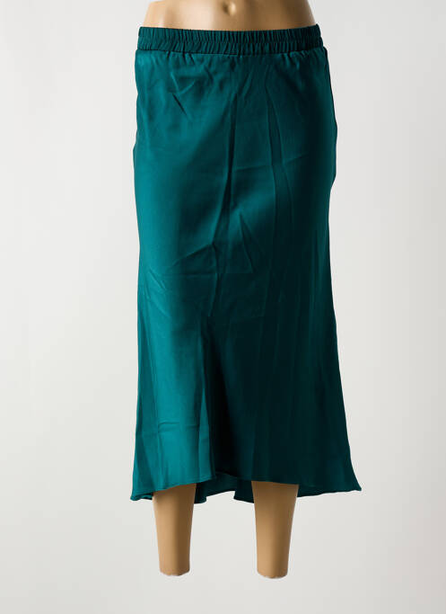 Fustă lungă verde ANGE femeie