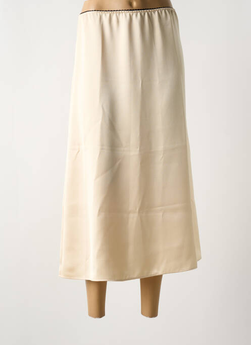Fustă lungă bej TOUPY femeie