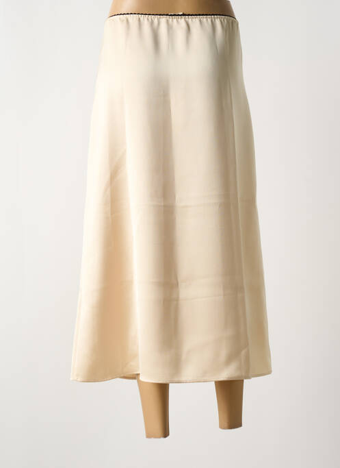 Fustă lungă bej TOUPY femeie