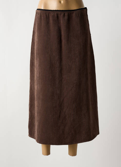 Fustă midi maro TOUPY femeie