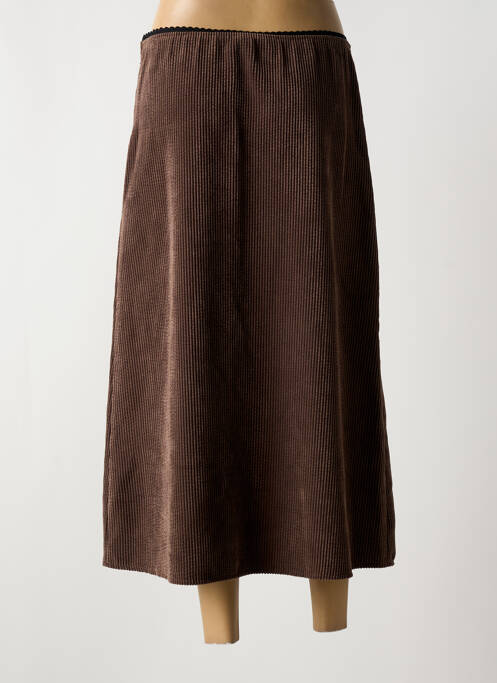 Fustă midi maro TOUPY femeie