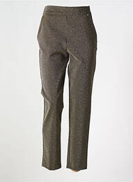 Pantalon drept buzunare auriu KOCCA femeie