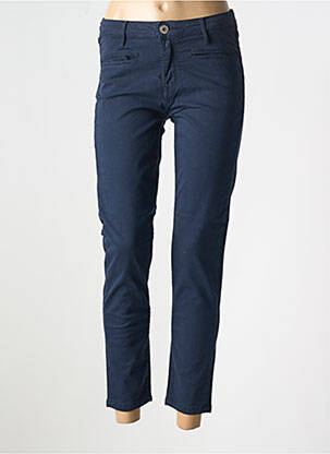 Pantalon slim buzunare albastru DENIM STUDIO femeie