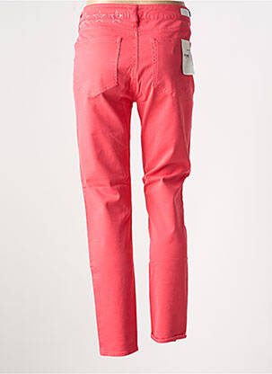 Pantalon slim buzunare roz FIVE femeie