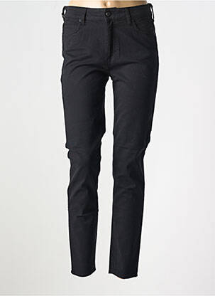 Pantalon slim buzunare negru FIVE femeie