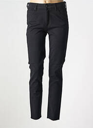Pantalon slim buzunare negru FIVE femeie