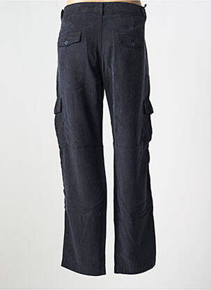 Pantalon cargo croială dreaptă negru FIVE femeie