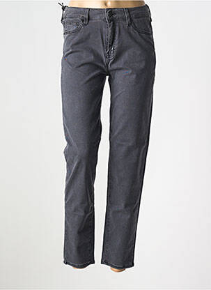 Pantalon slim buzunare gri FIVE femeie