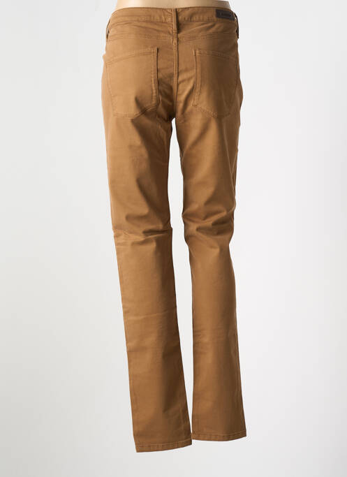 Pantalon slim maro DENIM STUDIO femeie