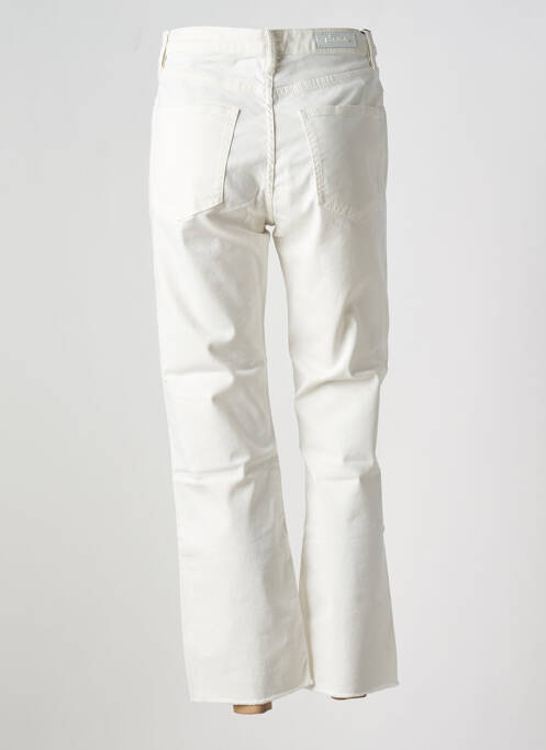 Pantalon 7/8 alb DENIM STUDIO femeie