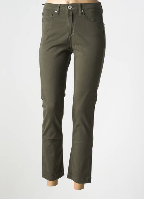 Pantalon 7/8 verde DENIM STUDIO femeie
