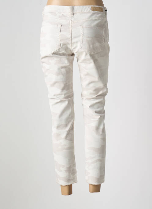 Pantalon slim bej DENIM STUDIO femeie