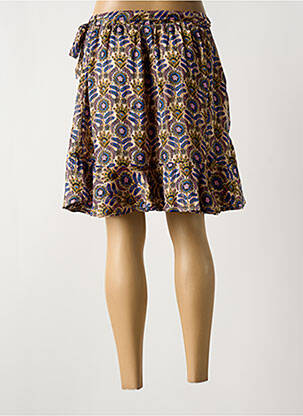 Fustă scurtă croială evazată albastru SCOTCH & SODA femeie
