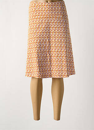 Fustă midi galben ZILCH femeie