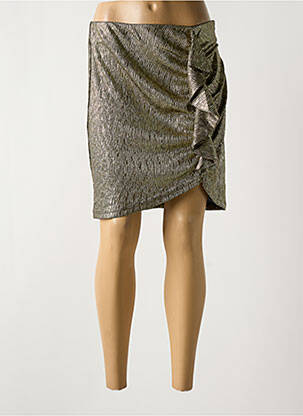 Fustă scurtă auriu LA PETITE ETOILE femeie