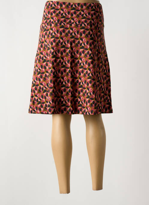 Fustă midi roz ZILCH femeie