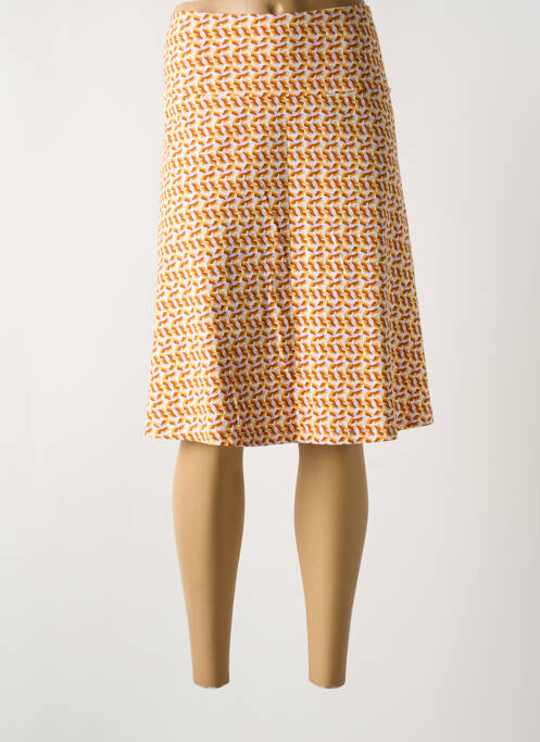 Fustă midi galben ZILCH femeie