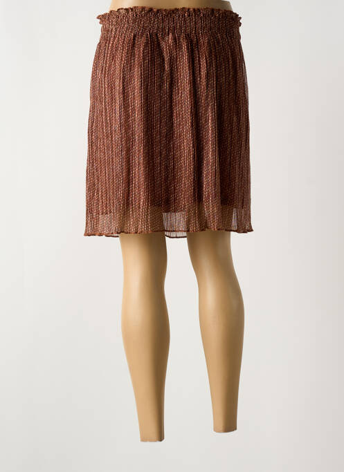 Fustă scurtă maro YAYA femeie