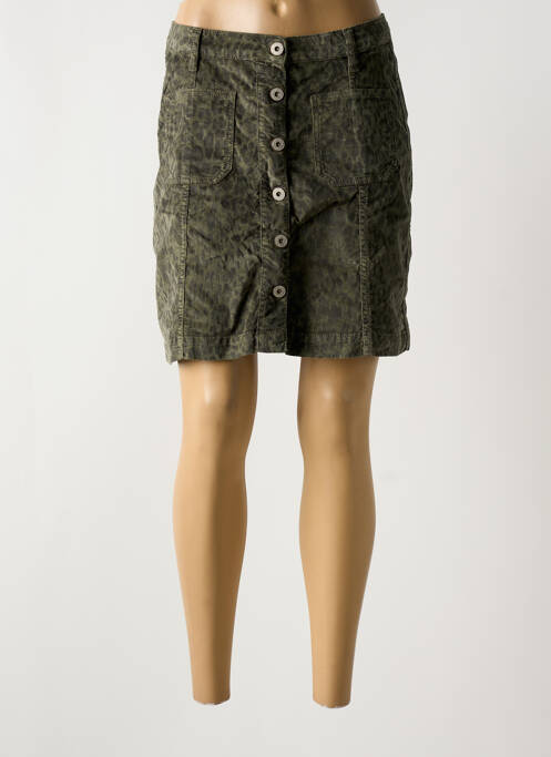 Fustă scurtă verde DENIM STUDIO femeie